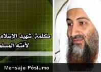 Revelan mensaje póstumo de Osama Bin Laden
