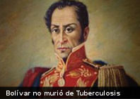 Científicos descubren que Simón Bolívar murió de un desequilibrio hidroelectrolítico
