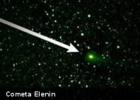Pronostican terremoto el 27 de septiembre por alineación del cometa Elenin