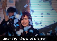 Reelecta hasta el 2015 Cristina Fernández de Kirchner