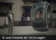 Volkswagen presenta un nuevo auto flotante