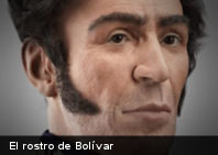 Develan rostro digitalizado del Libertador Simón Bolívar (+Imagen)