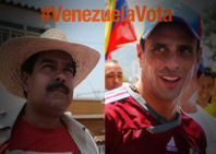 Hoy #VenezuelaVota por su futuro entre @NicolasMaduro y @hcapriles como nuevo presidente electo de #Venezuela