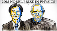 Takaaki Kajita y Arthur B. McDonald fueron galardonados este martes con el Nobel de Física 2015