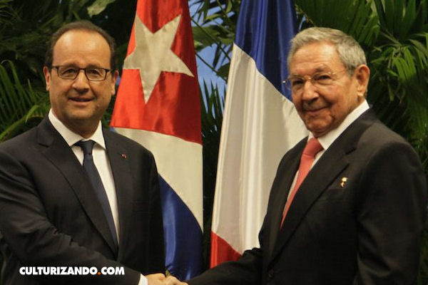 Raúl Castro realiza histórica visita a Francia