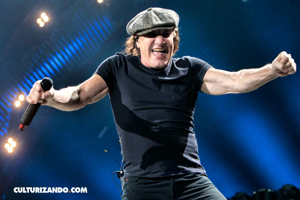 Brian Johnson suspende gira AC/DC por riesgo de quedarse sordo