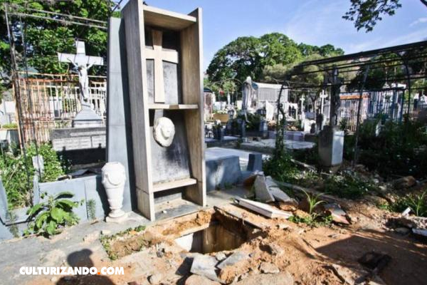 Profanan tumba de Rómulo Gallegos (+Fotos)