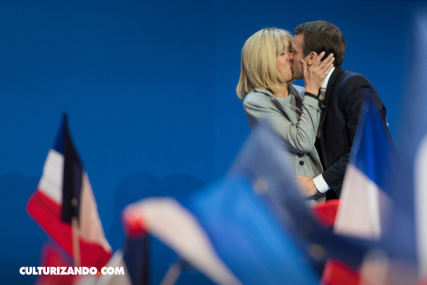 Una historia de amor singular: Emmanuel Macron y Brigitte