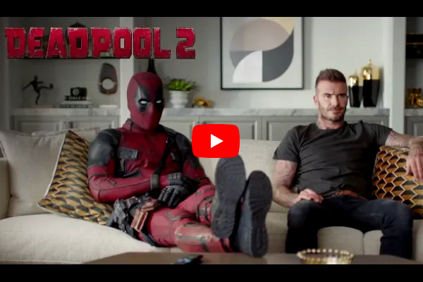 ¡Deadpool y Beckham son amigos nuevamente!