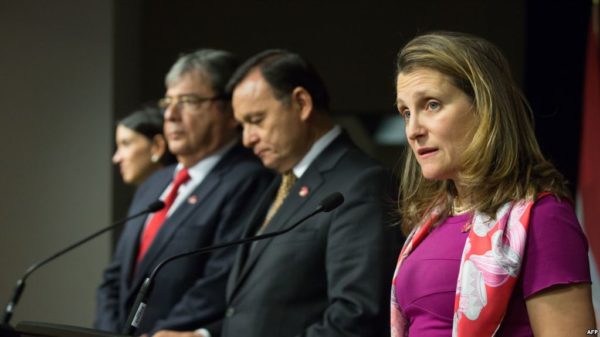 Canadá sanciona a 43 personas más vinculadas con Maduro