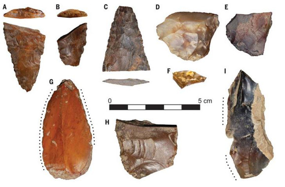 El hallazgo de herramientas adelanta la llegada del humano a América
