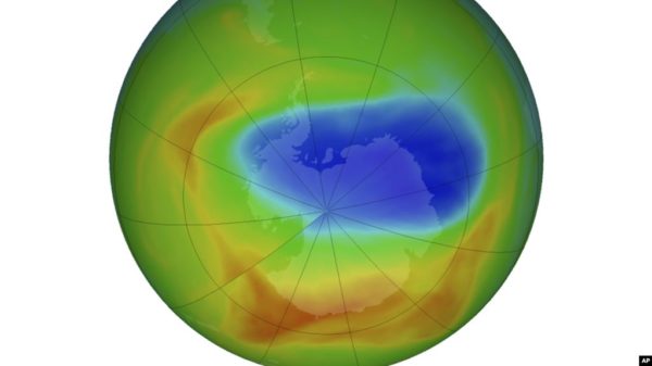 Agujero en capa de ozono mide menos desde su descubrimiento