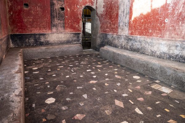 Descubren uno de los mayores complejos termales privados en Pompeya