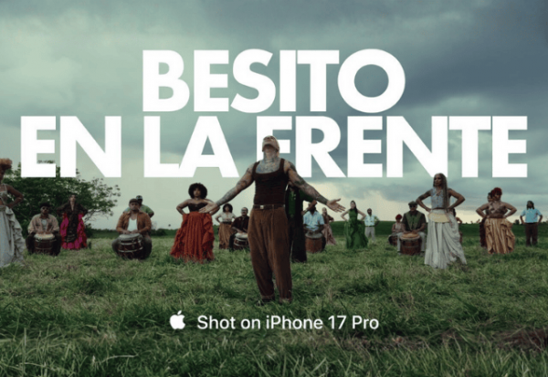 Rauw Alejandro presenta ‘Besito en la Frente’: un videoclip grabado con iPhone 17 Pro