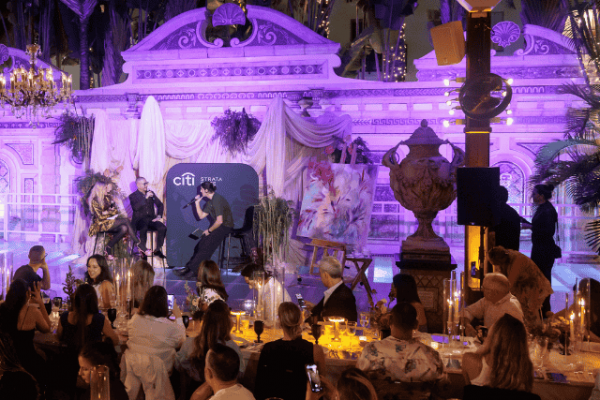 La velada inolvidable de The Curated Table en la mansión Versace