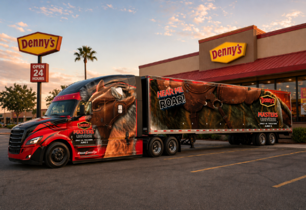 Denny’s y Battle Cat: El épico Mobile Diner de He-Man que recorre las carreteras de Estados Unidos