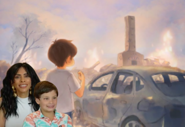 'Cuando el cielo perdió sus colores': el libro infantil nacido de las cenizas