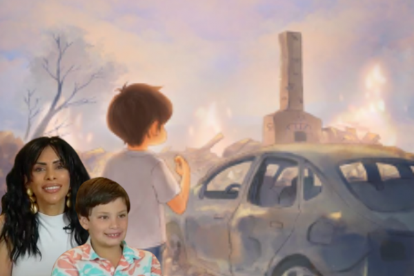 'Cuando el cielo perdió sus colores': el libro infantil nacido de las cenizas